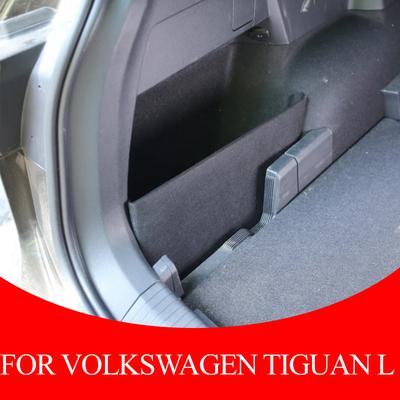 2Pc/Set Car Storage Partitions On Sides Trunk Partition Tail Box for Volkswagen Tiguan L MK2 2017- Accesorios Coche