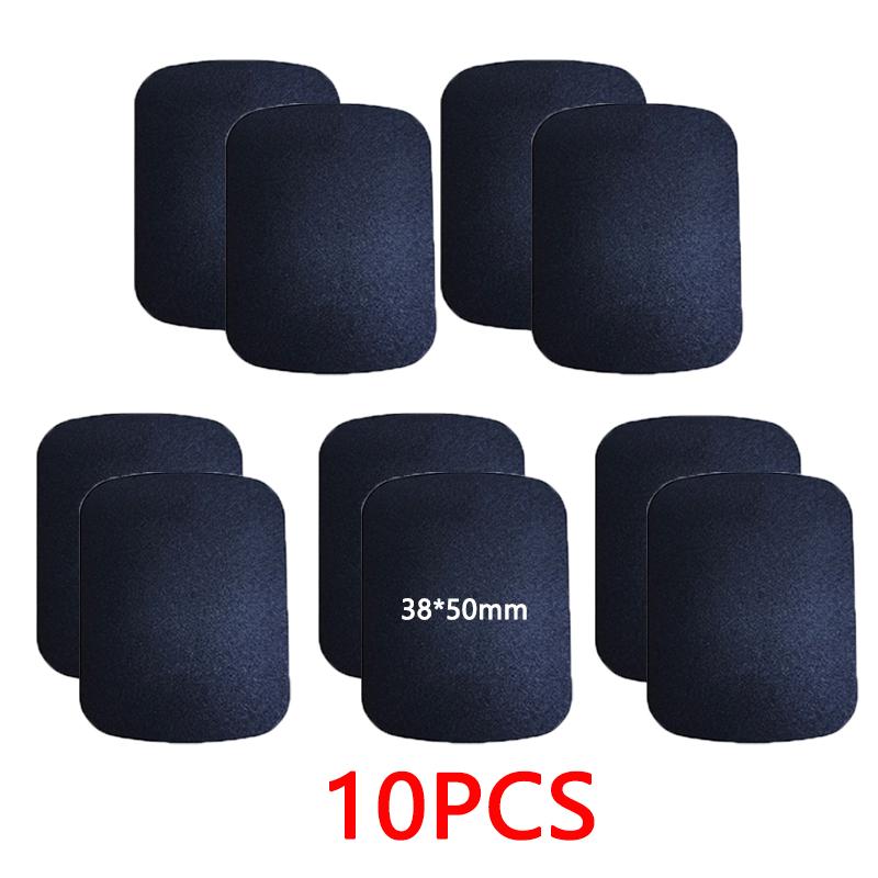 3/5/10pcs Black/Silvery Magnetic Metal Plate For Car Phone Holder Universal Iron Sheet Disk Sticker Mobile Phone Magnet Stand