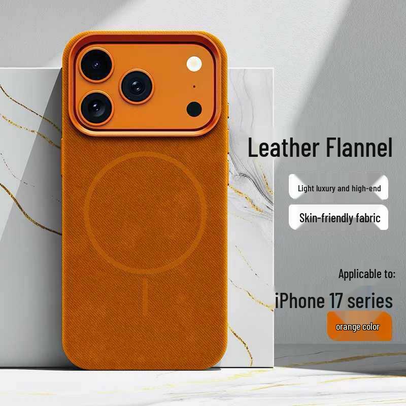 

Japanese Korean Flannel iPhone 17 Pro Max Anti-Drop Full Coverage Magnetic Phone Case iPhone 15 Pro Max