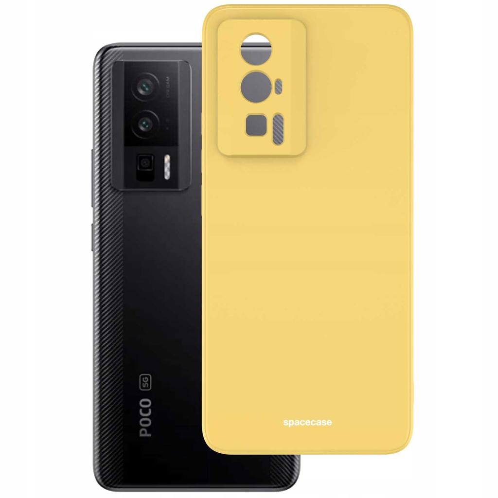 Sc Silicone Case Poco F5 Pro Yellow