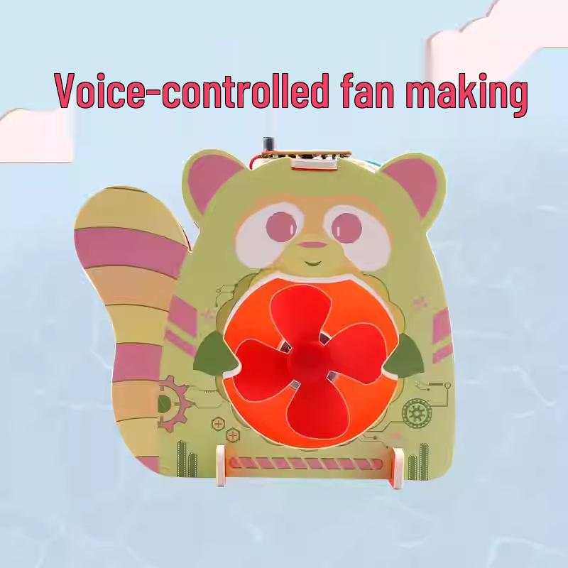 DIY Voice-Controlled Electric Fan Kit for Primary School Science Projects Other