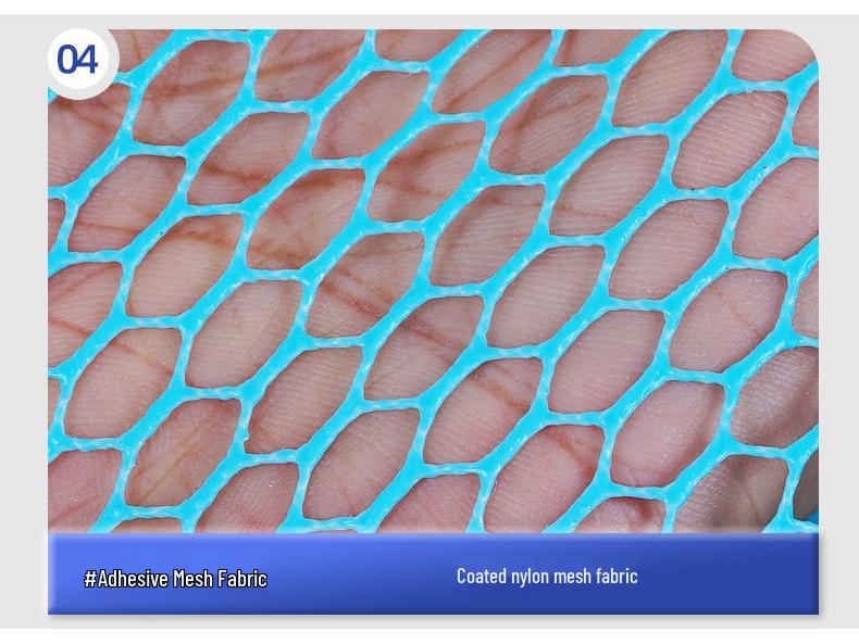 Sky Blue Square Portable Fish Basket with Chair and Net