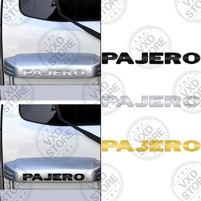 Για Pajero Αυτοκίνητο 3D Μεταλλικά Γράμματα Λογότυπο Σήμα Αυτοκόλλητα Αυτοκινήτου Αυτοκίνητο Πίσω Πορτμπαγκάζ Αλφαβητικό Σήμα Στυλ Αυτοκόλλητα