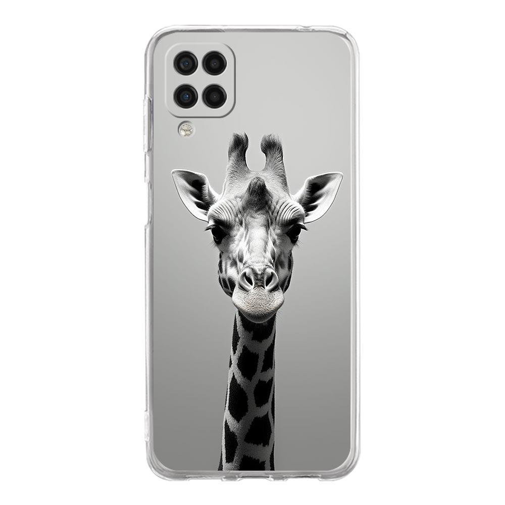 giraffe Phone Case For Samsung Galaxy A13 A33 A73 A53 A23 A51 A71 A21S A12 A31 A41 A05s A03S A15 A25 A32 5G Silicone Clear Cover