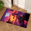 Grand Theft Auto Floor Rug Office Rug Design for Living Rooms Dining Room Bedrooms Playrooms Antislip Carpet Anime Office Decor
