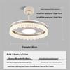 Dream Bubble Invisible Ceiling Fan Light with Voice Control