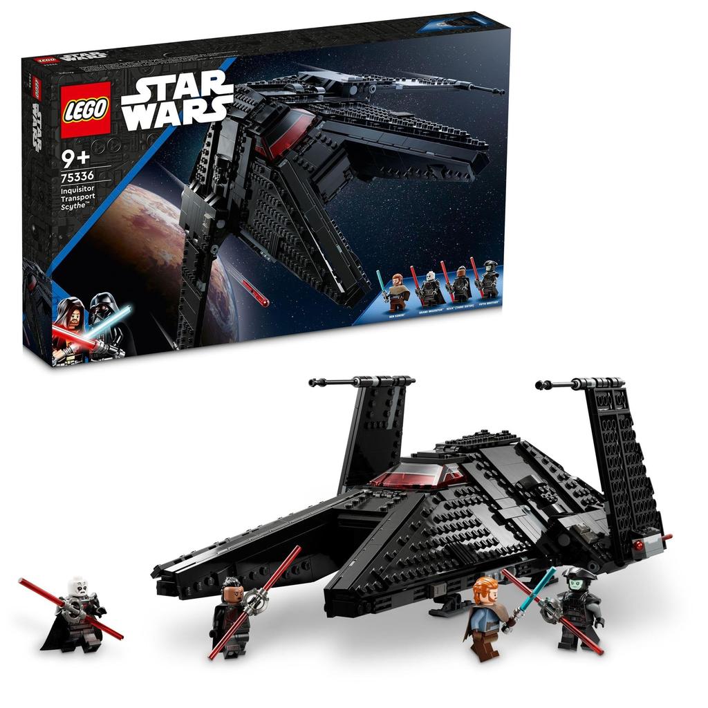 LEGO Star Wars Inquisitor Transport Ship Scythe 75336 Toy Block Present Space Ship Boat for Boys Ages 9 and Up (TM)