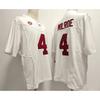 Mens Rugby Jersey Custom Embroidered Number 4 Training Uniform USA College Style Cotton Blend Sportswear