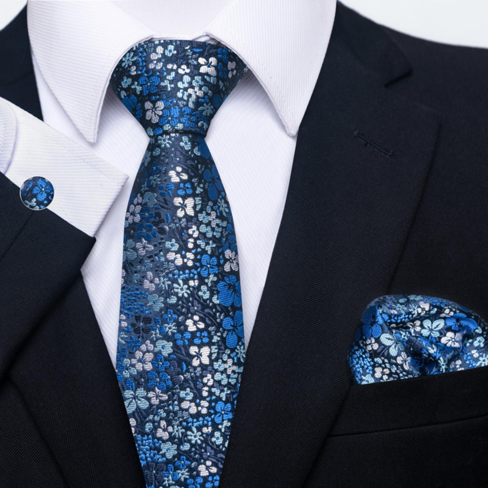 Men s Business Striped Tie Silk Blend Formal Neckwear for Suit Accessories Wedding Professional Attire S310 One Size