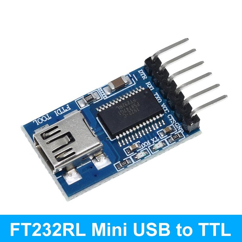 FT232BL FT232RL Basic Breakout Board FTDI FT232 USB TO TTL 5V 3.3V Debugger Download Cable To Serial Adapter Module For Arduino