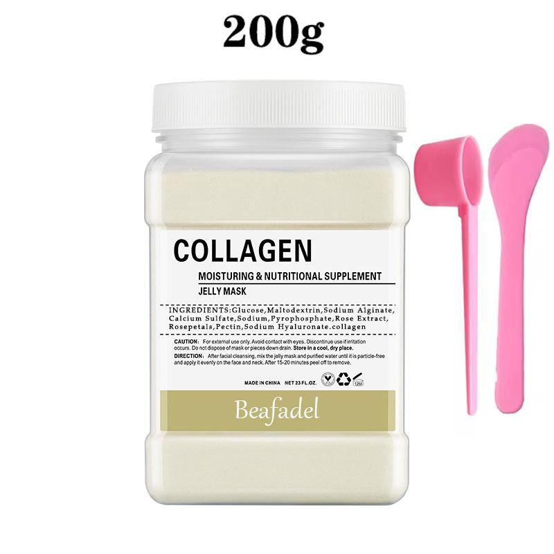 650g Jelly Mask Powder Rose Masks Peel Off Hydroplastic Crystal Collagen Facial Jelly Mask for Face