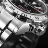 Kentex MARINE GMT Black Men's Metal S820X-01 Wrist Watch