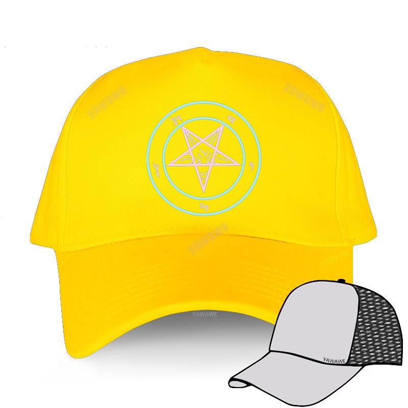 Fashion Baseball Cap yawawe Luxury Man Hats pastel goth lucifer sign Teens casual caps Adjustable summer Style women's hat