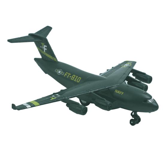 

Литой C17 Транспортный самолет Откатной Свет Звук Модель самолета Образовательная игрушка чёрный