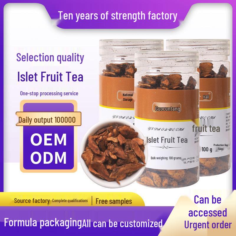 Bozhou Health Tea Islet Fruit Canned 100g