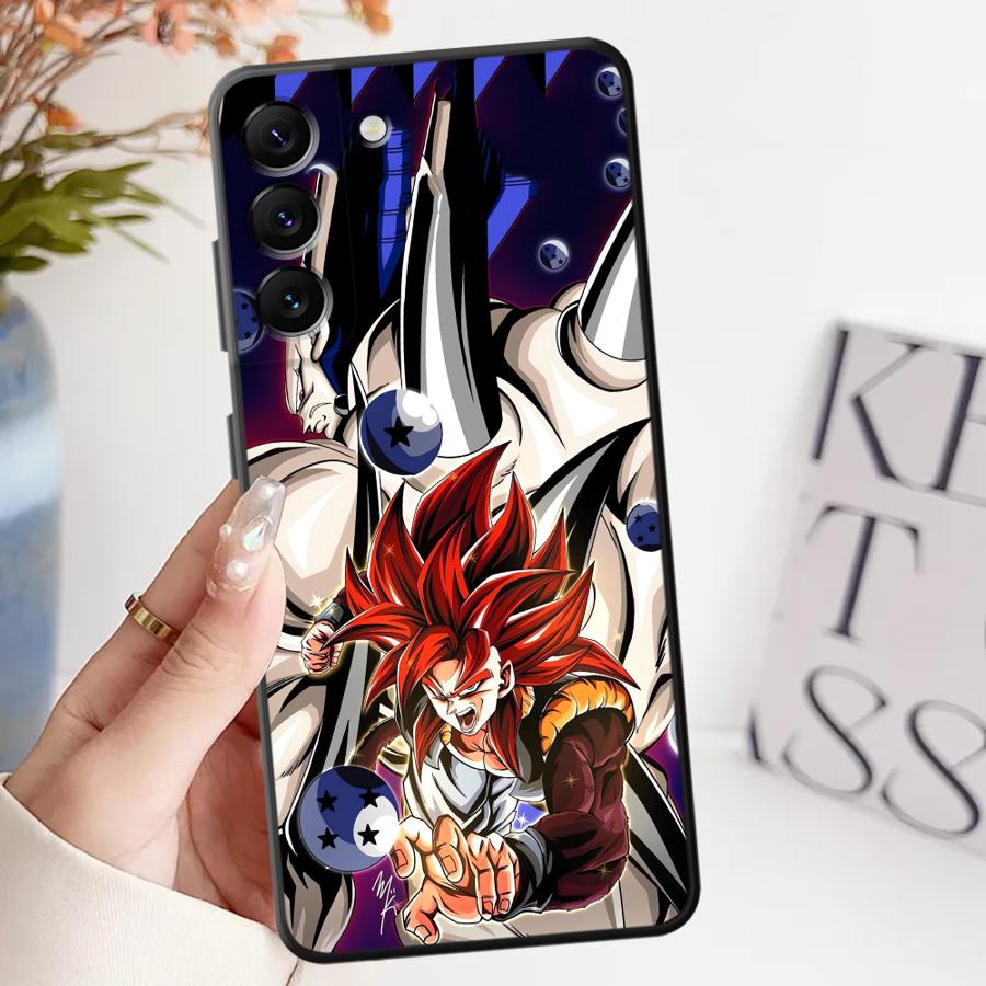 Goku D-Dragon Balls Black Soft Phone Cover Case for Samsung Galaxy A36 A32 A23 A53 A35 A51 A73 A22 A52 A25 A71 A26 A72 A24 A55
