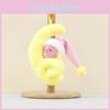 Cute Moon Rabbit Short Plush Doll Bag Charm For Gift Ideas
