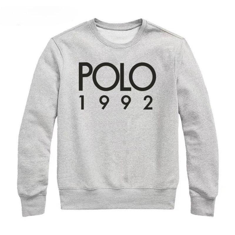 RogueWave New Letter Printing Pullover Men Women Sweatshirts Autumn Winter Long Sleeve Cotton Classic Tops