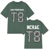 Tate Mcrae Tour T8 Leopard Graphic Print Oneck Tee Shirt Unisex Wounisex 100 Cotton Short Sleeve Tshirts Unisex Hiphop Summer Tops