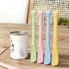 Multipurpose Pet Can Opener with Long Handle Cats Food Scrapers Tool For Deep Jars And Mess Without Feeding