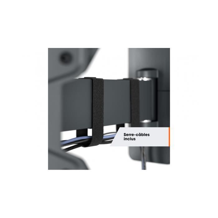 Support mural pour écran plat - vogels - tm 1645 - orientable - charge max. 35 kg - vesa 100x100 mm à 600x400 mm