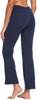 Ballif Flared Yoga Dance Bootcut Pants for Jazz and Yoga with and Flattering Dark Size L Women's Pants, Pants, Dance, Ballet, Wear, Pockets,