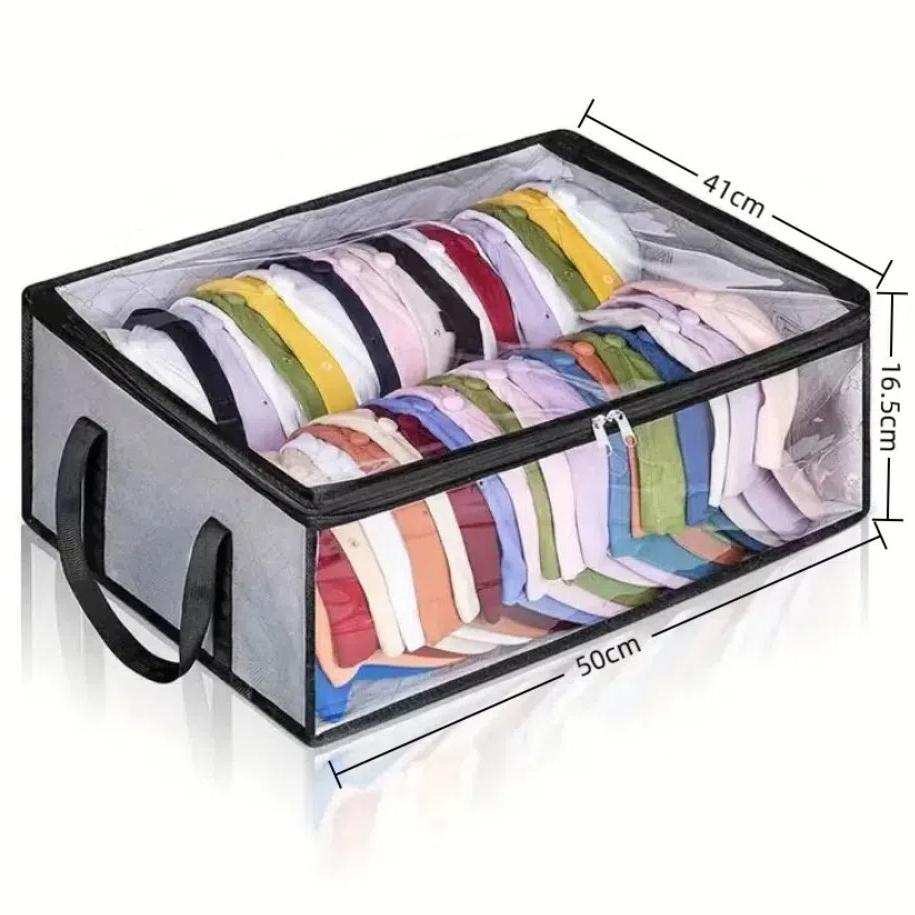 Non Woven Hat Bag Large Capacity Closet Cap Holder New Clothes Storage Bag  Hats