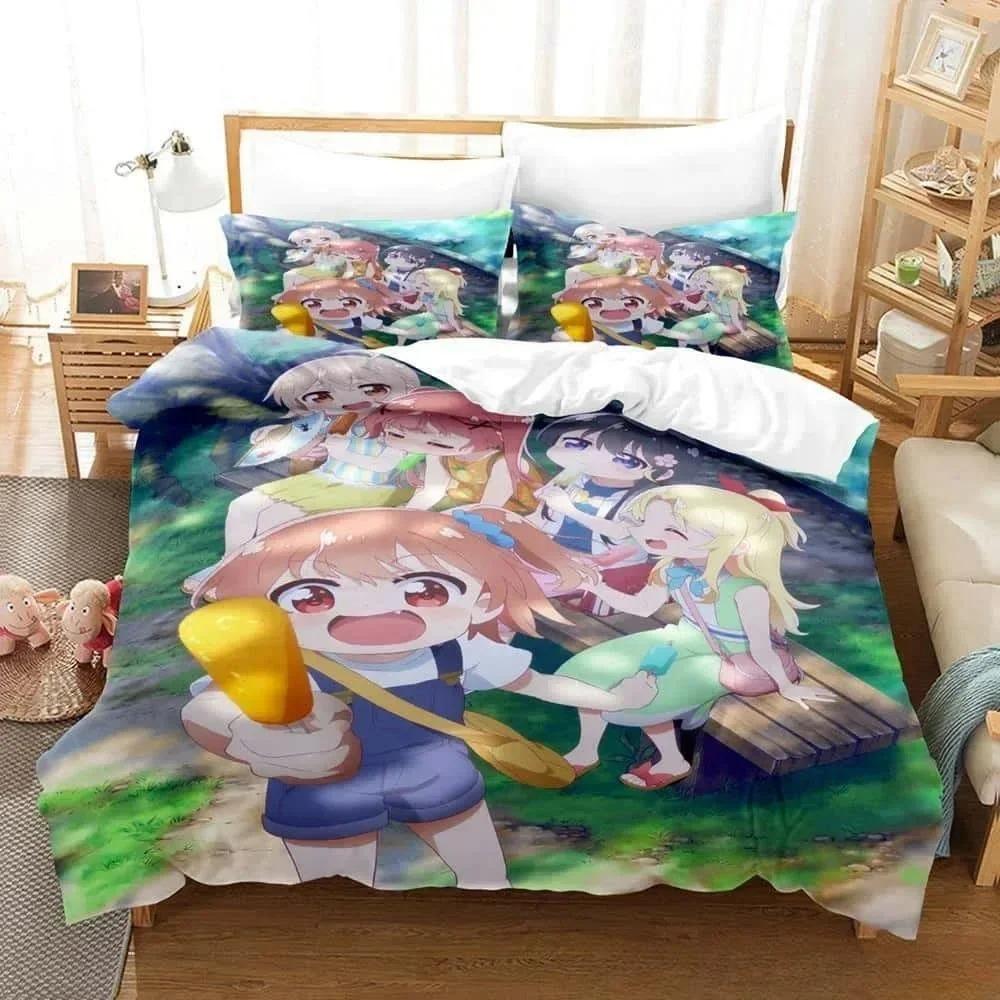 Anime Wataten! An Angel Flew Down to Me Bedding Set Single Twin Full Queen King Size Bed Set Adult Kid Bedroom Duvet cover Sets
