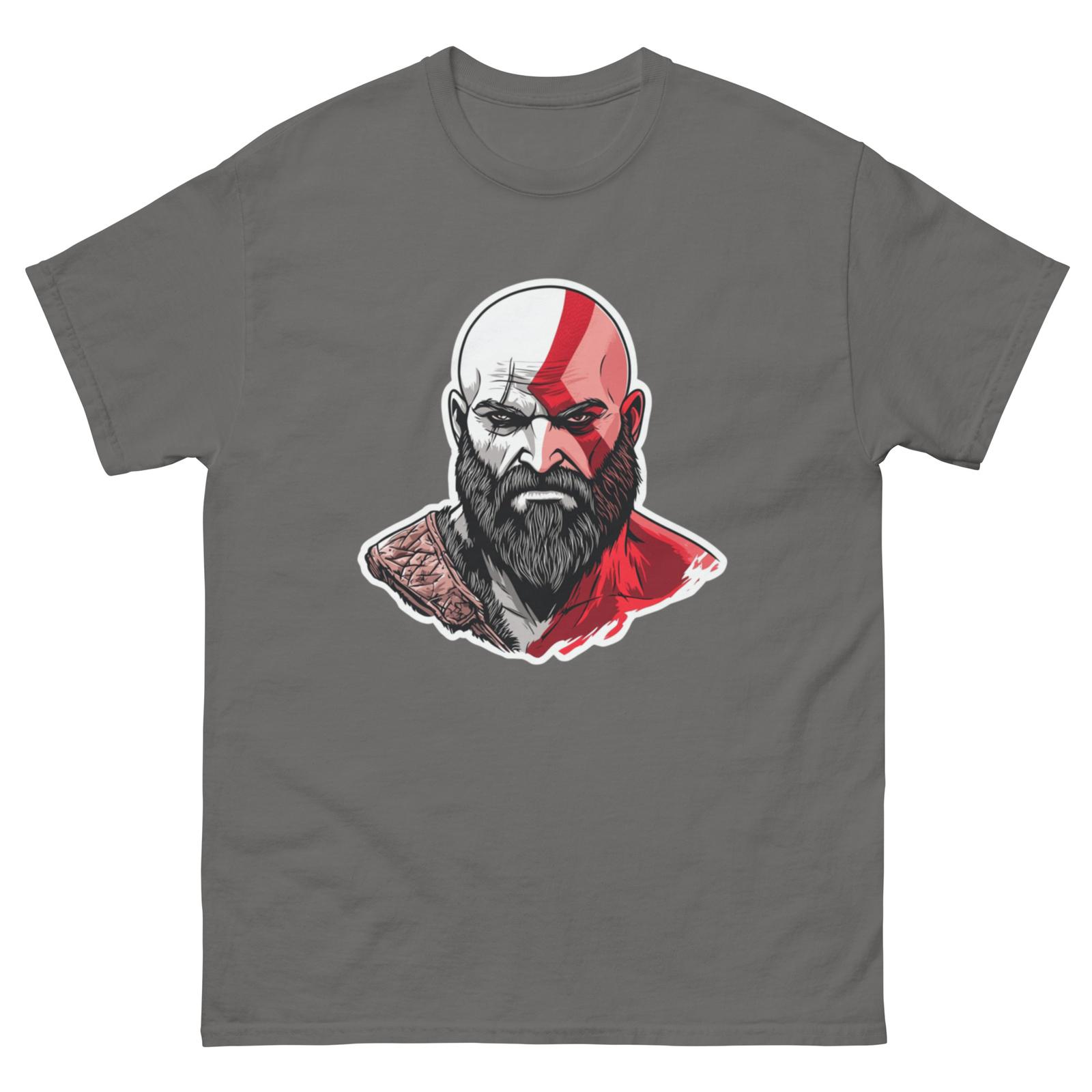 Kratos Бог войны Игровая футболка | Унисекс, несколько цветов | Футболка God of War Kratos M