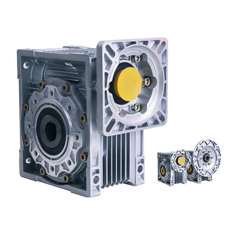 NMRV50 worm gear reducer RV50 worm gearbox with round or square shaft and different gear ratio