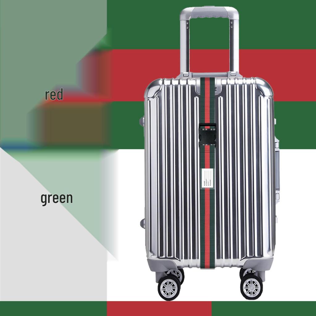 Correia de Fixação de Mala com Fivela Única para Carrinhos de Bagagem