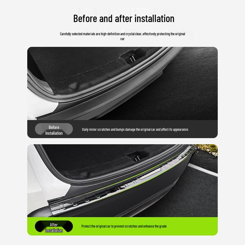 Tesla Model Y Trunk Exterior Guard Plate for 2025 Juniper Refresh - Y Guard Modification Accessories