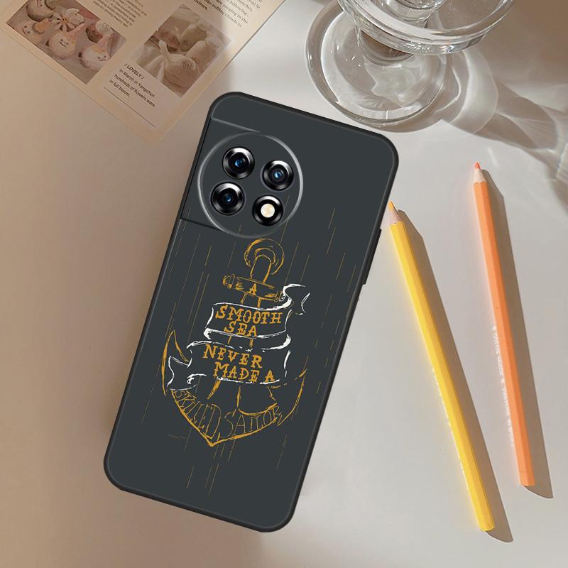 Anchor Sea Beach Funda For OnePlus 13 13R 12 R 11 9 10 Pro 8T 9RT 10T OnePlus Nord 4 CE 2 3 Lite N20 N30 Case