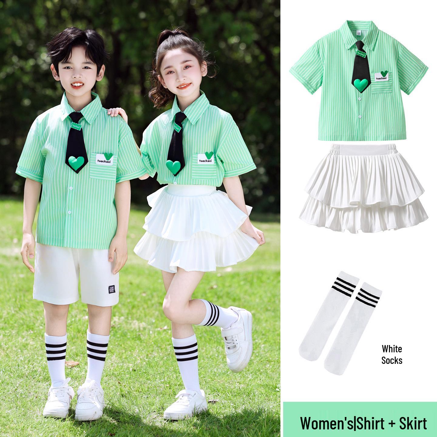 June 1st Kids Choir & Recitation Uniform for Kindergarten Graduation, Primary School Events, and Sports Ceremonies 100 cm