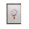 Tęczowe Lody Tęczowe Lody, 50X70 Cm, Bez Ramy, Płótno Premium Na Blejtramie