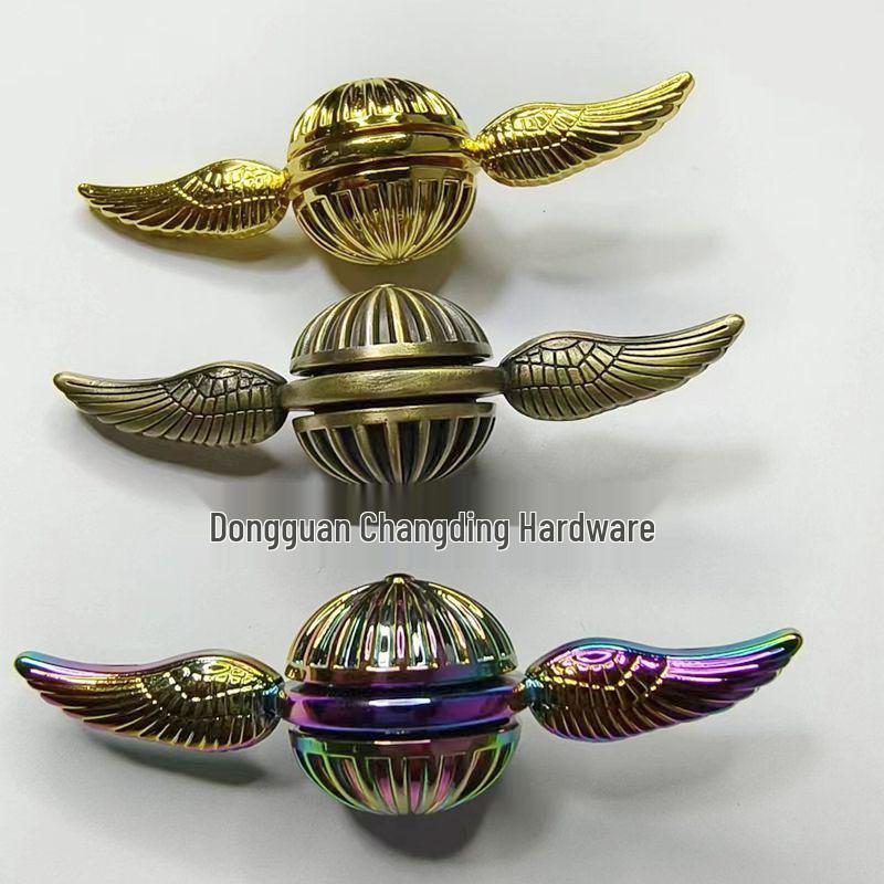 Cupid's Flying Winged Gyroscope: Colorful Harry Potter-Inspired Fingertip Toy