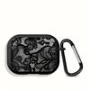 Custodia con Motivo Floreale in Pizzo Cartoon per Airpods 3 2 1 Pro Pro2 4 Pro3 Cover Custodie Auricolari