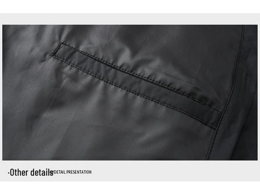 Men's Hooded 90% White Duck Down Jacket - Detachable, Warm Winter Coat