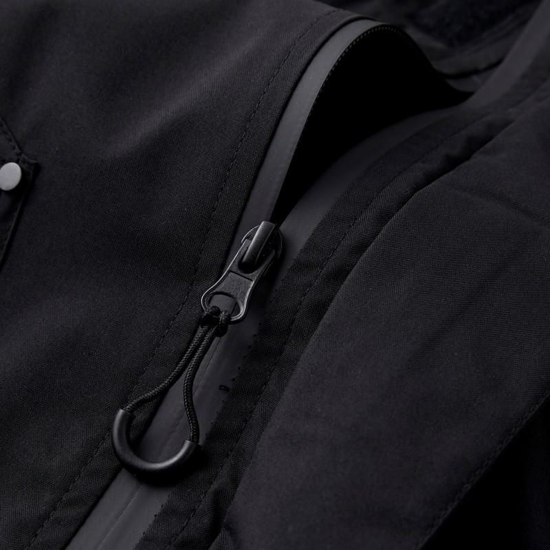 Spring and autumn fashion outdoor hardshell jacket men's windproof waterproof work with diagonal small bag jacket