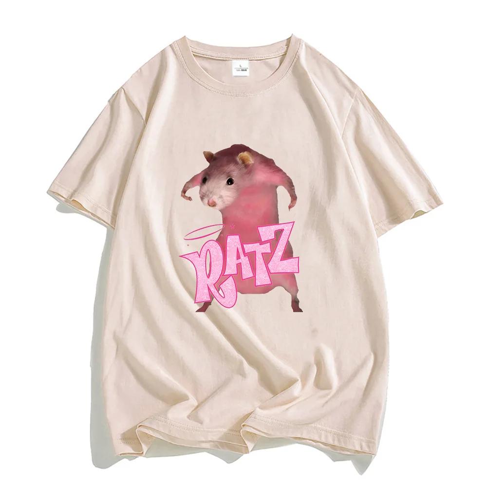 

Summer Round Neck Cartoon Mouse Pattern Printed Top Fashionable Casual Pure Cotton Short Sleeved Women s T-shirts 3XL