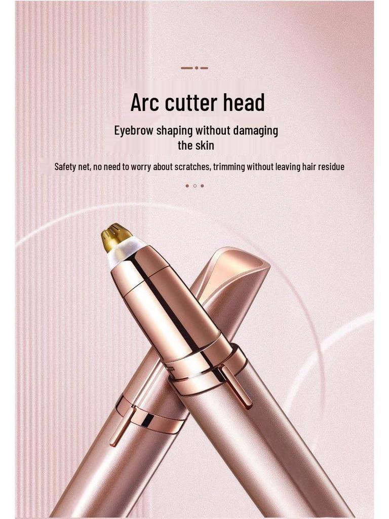 Rechargeable USB Electric Eyebrow Trimmer & Shaper for Men and Women