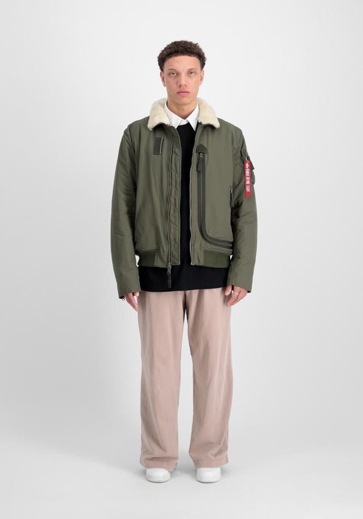 Зимняя куртка Alpha Industries Da-3 Bomber Jacket (148128) зеленый