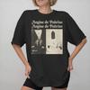 Rock Vintage Vestiti Angina Pectoris Banda Merch Top Moda Y2k Magliette Casual Larghe Streetwear Magliette con Stampa Grafica Unisex