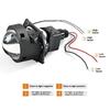 A3 + Car LED Headlight 2.5/3 Inch Lossless Bifocal Lens H4H7 Double Lamp Cup 60W High Power Laser Lens