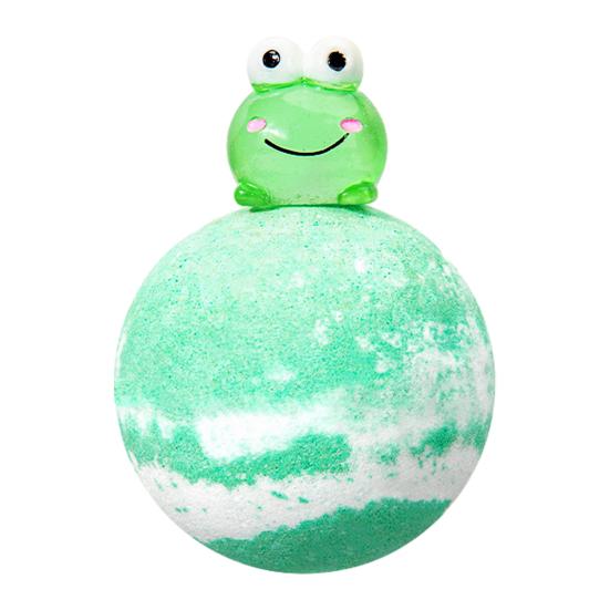 Bath Salt Ball with Glow-in-the-dark Toy Inside Fruity Floral Plants Extract Handmade Natural