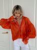 2025 European & American Women's Loose Lantern Sleeve Long Shirt