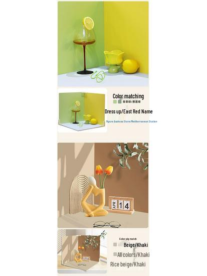 Solid Color Photography Backdrop for Still Life, Baking, and Posing Props