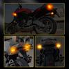 2X Front Rear Turn Signal Indicators Light For KAWASAKI KLR 650 08-17 Clear Lens