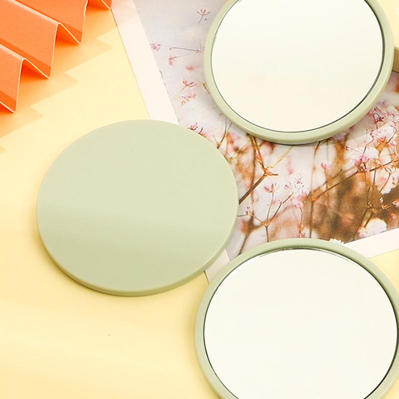 Circular Small Mirror Makeup Mirror Convenient To Carry Mini Pocketable Women's Portable Mirror Small Mirror Multifunctional Mir