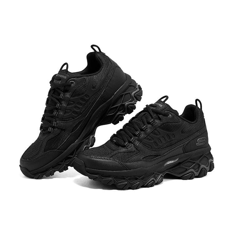 Skechers Akhidime Outdoor Sports Low-Top Casual Shoes Men sneakers Black 237358-BBK